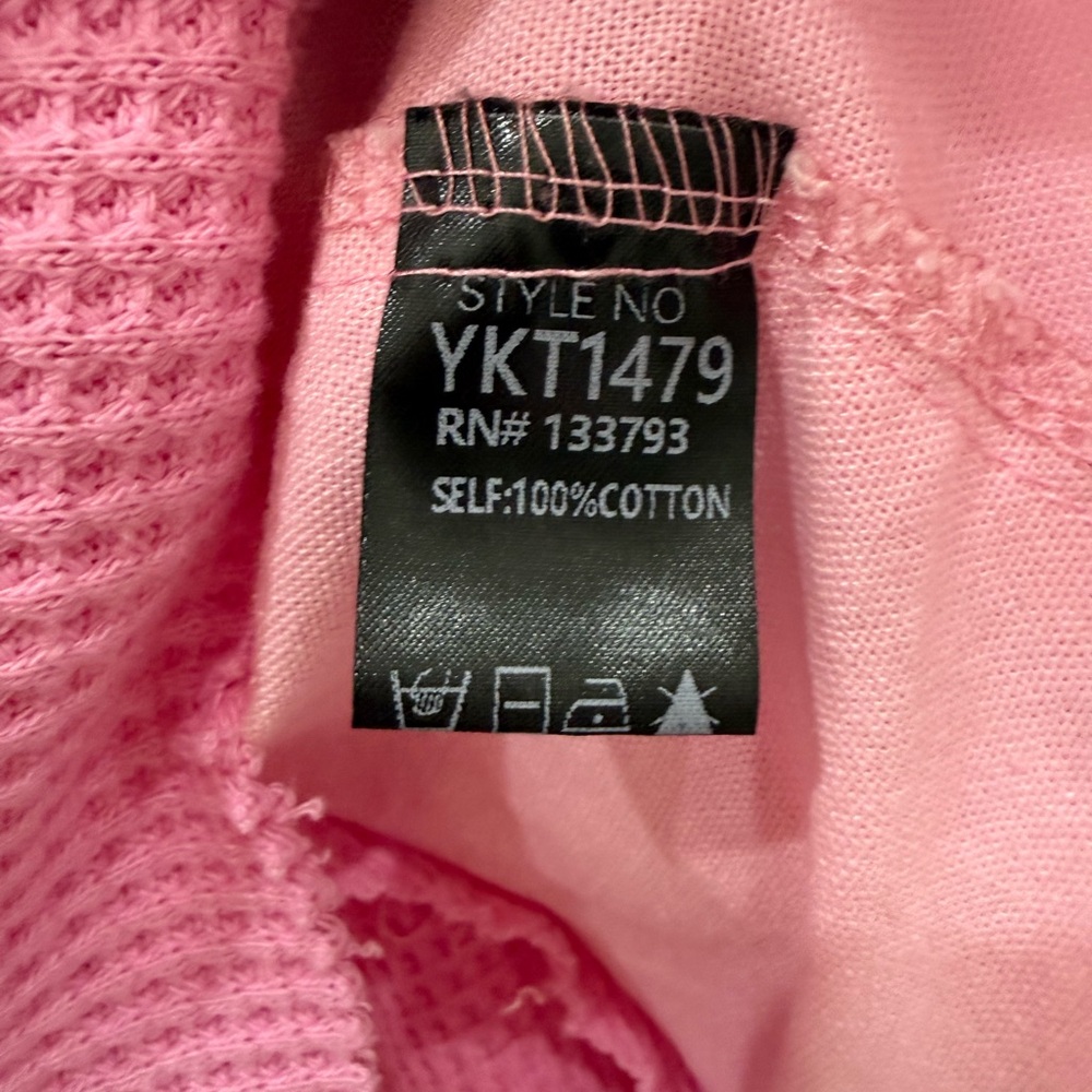 POL Pink Waffle Knit Bomber Jacket - Picture 5 of 11